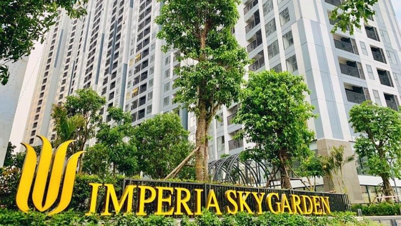 Khu vực xung quanh chung cư Imperia Sky Garden