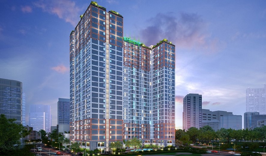 Toàn cảnh chung cư Carillon 7, quận Tân Phú