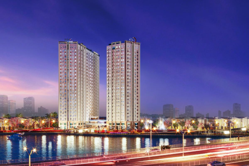 Toàn cảnh chung cư Sài Gòn Intela Bình Chánh