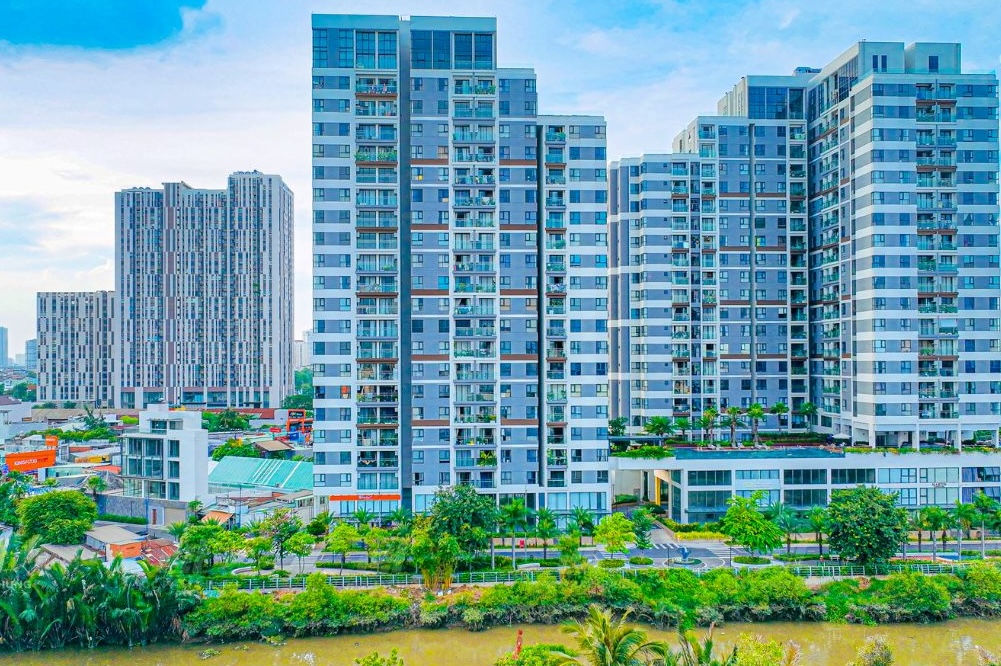 Khu vực xung quanh căn hộ D'Lusso ven sông, TP. Thủ Đức