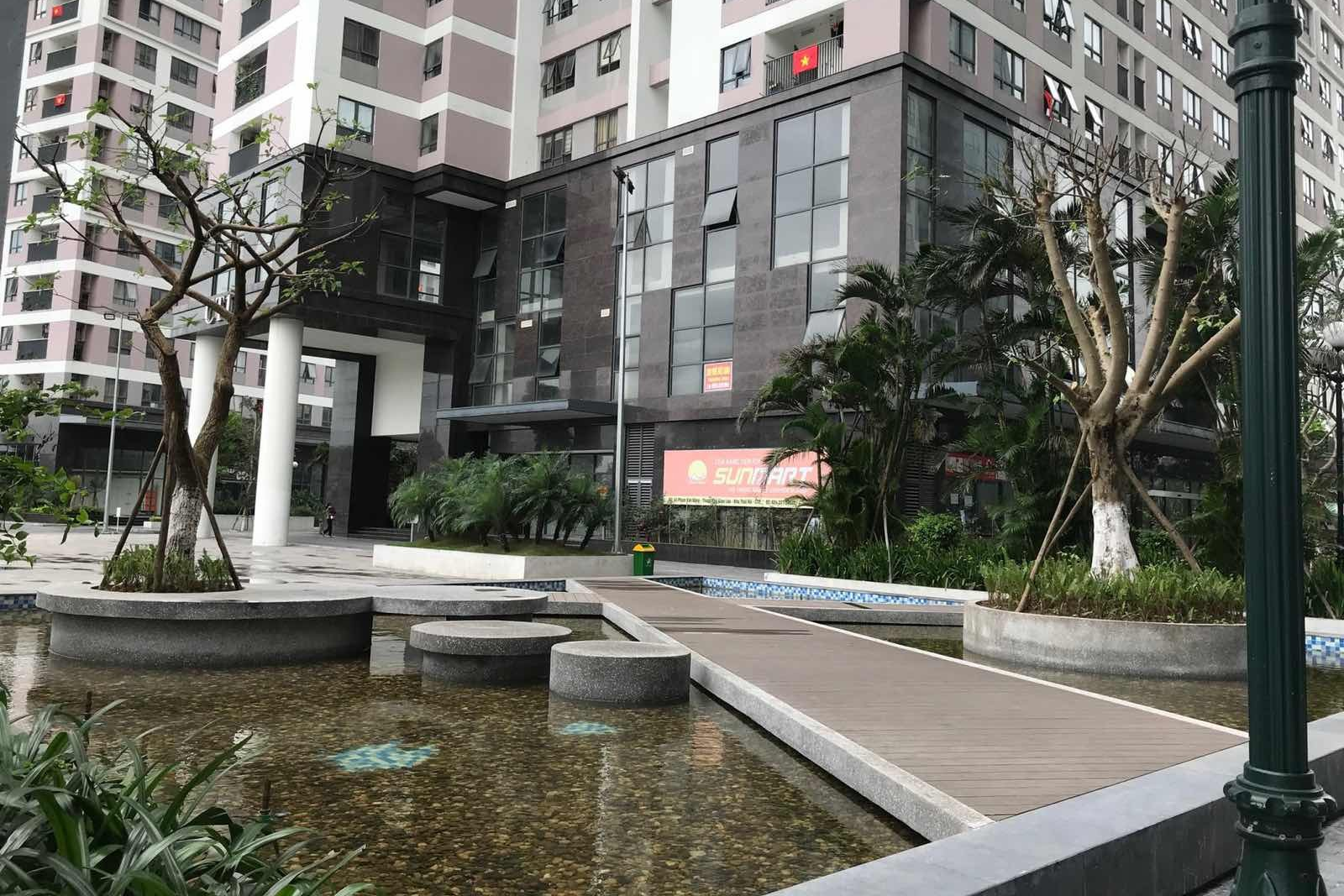 Khu vực xung quanh chung cư HH Bộ Công An Phạm Văn Đồng