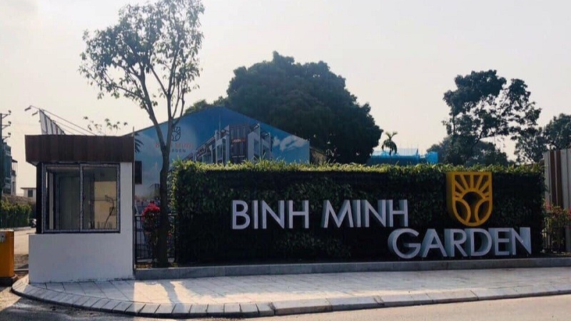 Toàn cảnh chung cư Bình Minh Garden tại 93 Đức Giang, Long Biên