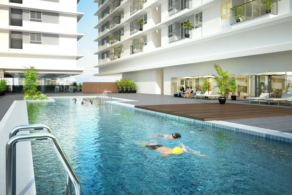 Khu vực trung tâm xung quanh Vũng Tàu Plaza