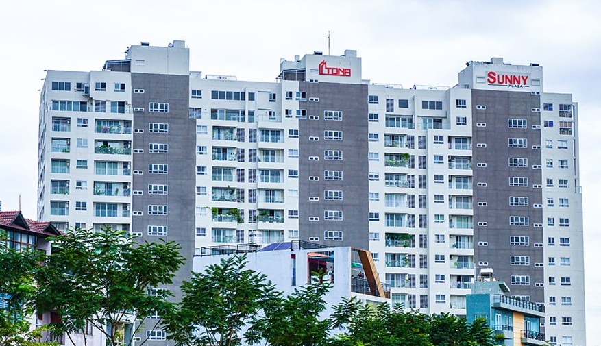 Toàn cảnh chung cư Sunny Plaza, quận Gò Vấp