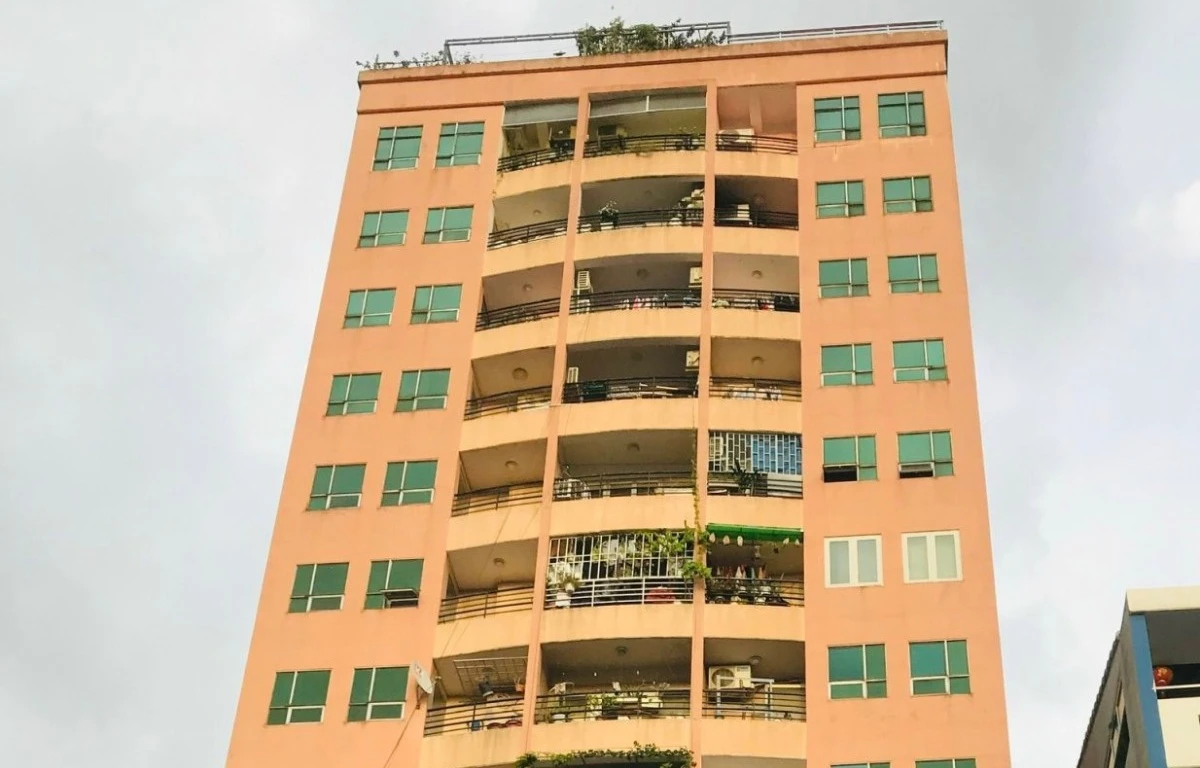 Nội thất bên trong một căn hộ tại Chung cư Nam An, Bình Thạnh