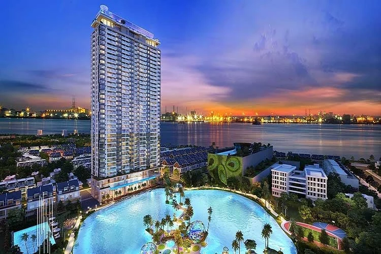 Phối cảnh chung cư Sky 89 An Gia về đêm