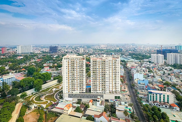 Thiết kế nội thất bên trong căn hộ Moonlight Residences