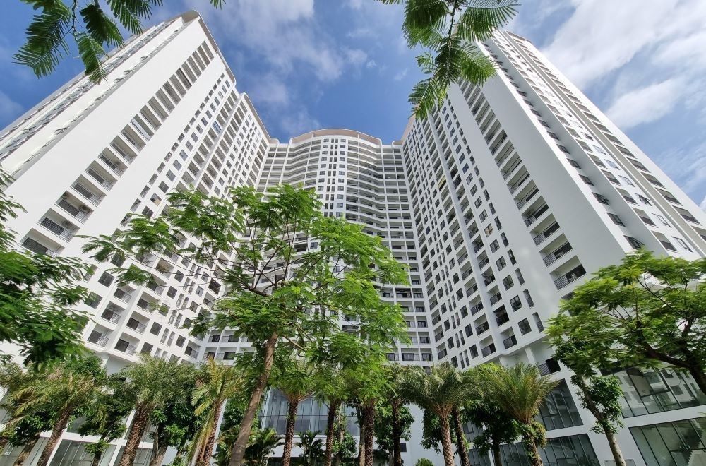 Nội thất một căn hộ rộng rãi tại Chung cư Viện 103