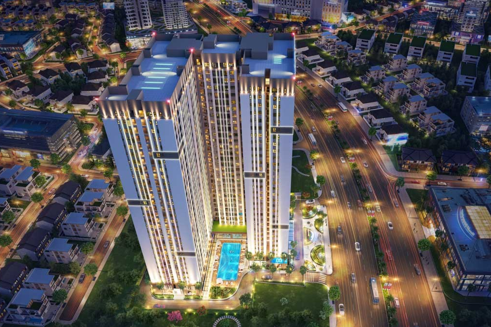 Thiết kế nội thất hiện đại của căn hộ Phúc Đạt Tower