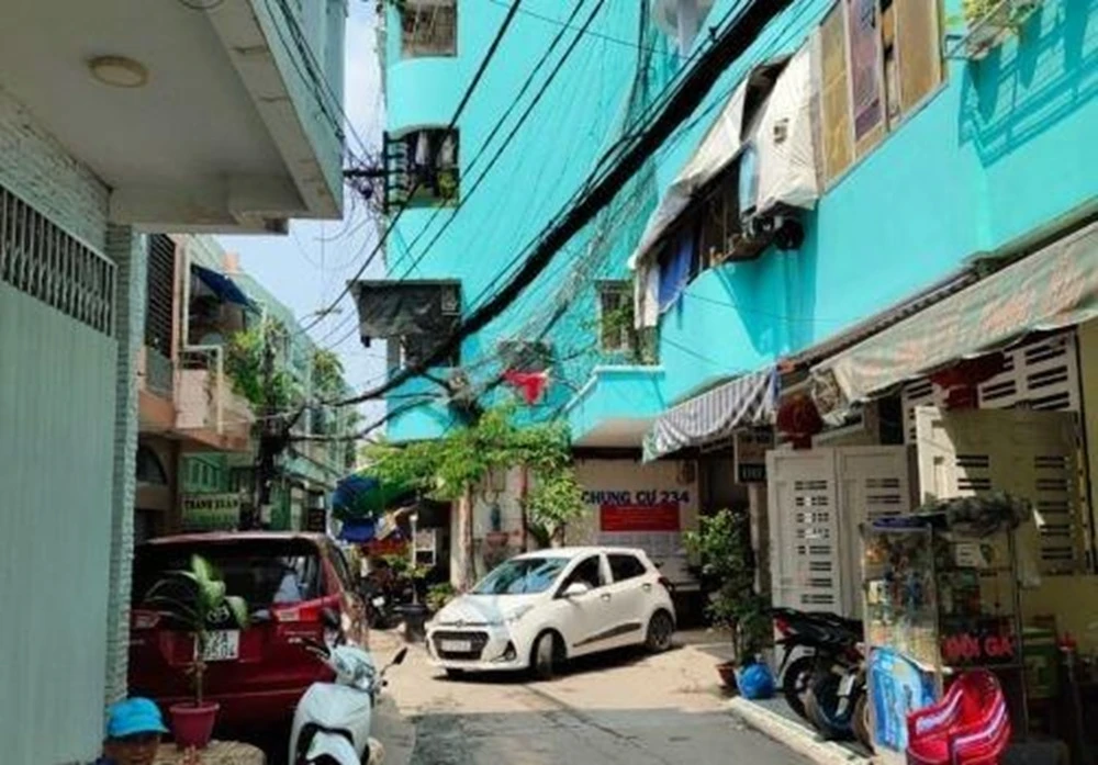 Không gian căn hộ điển hình tại Chung cư 234 Phan Văn Trị