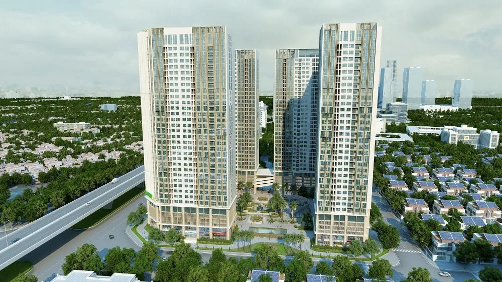 Toàn cảnh Chung cư Viện 103, KĐT Văn Quán, Hà Đông