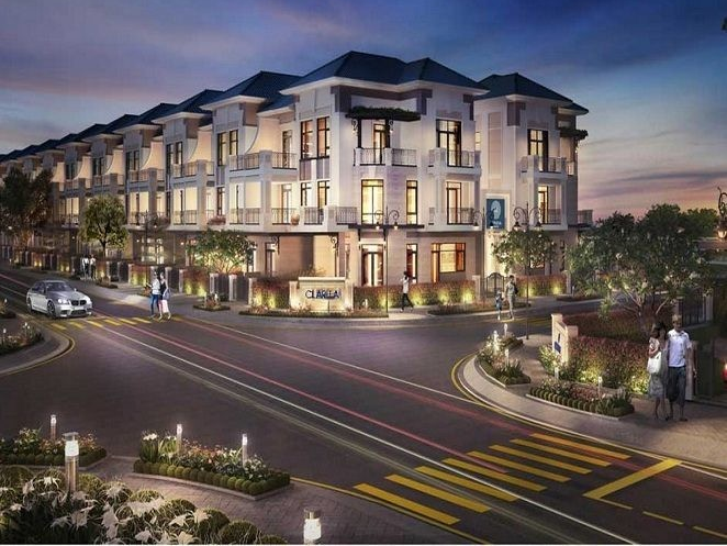 Thiết kế hiện đại của nhà phố Lovera Park Bình Chánh