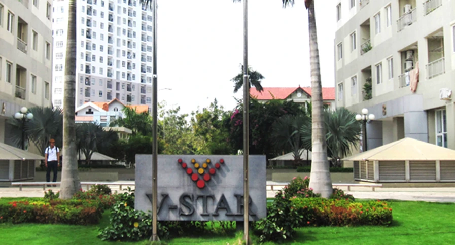 Khu vực xung quanh chung cư V-Star Quận 7