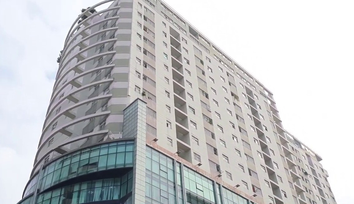 Toàn cảnh cao ốc căn hộ H2 Hoàng Diệu