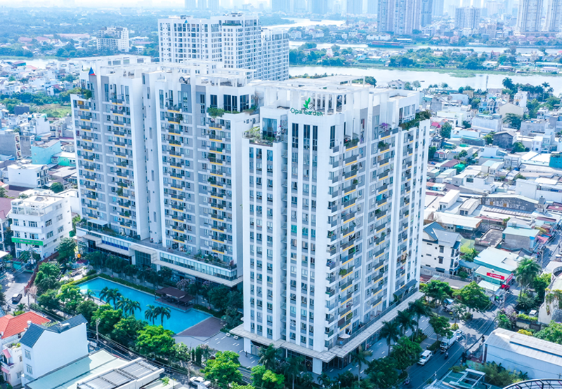 Không gian và nội thất bên trong căn hộ Opal Garden
