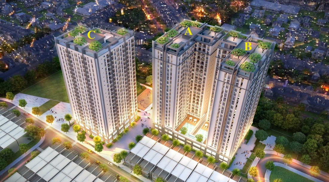 Toàn cảnh chung cư Stown Phúc An