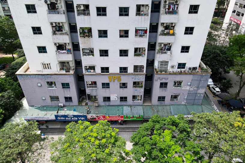 Toàn cảnh chung cư VP5 Linh Đàm