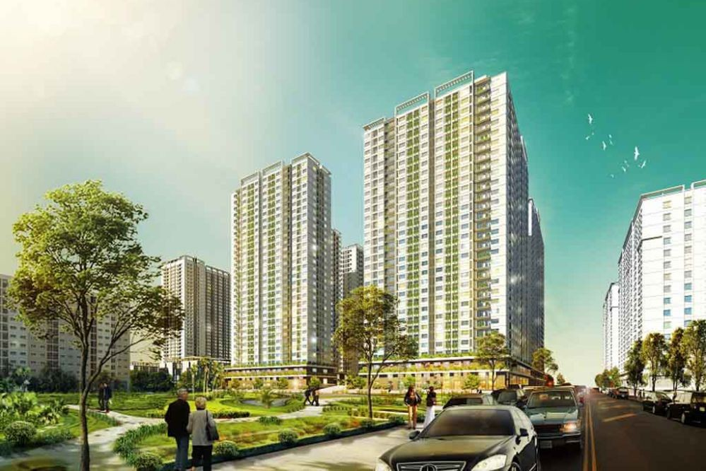 Căn hộ mẫu tại Ecohome 3