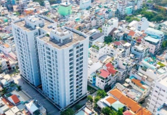 Toàn cảnh chung cư Tô Hiến Thành, Quận 10