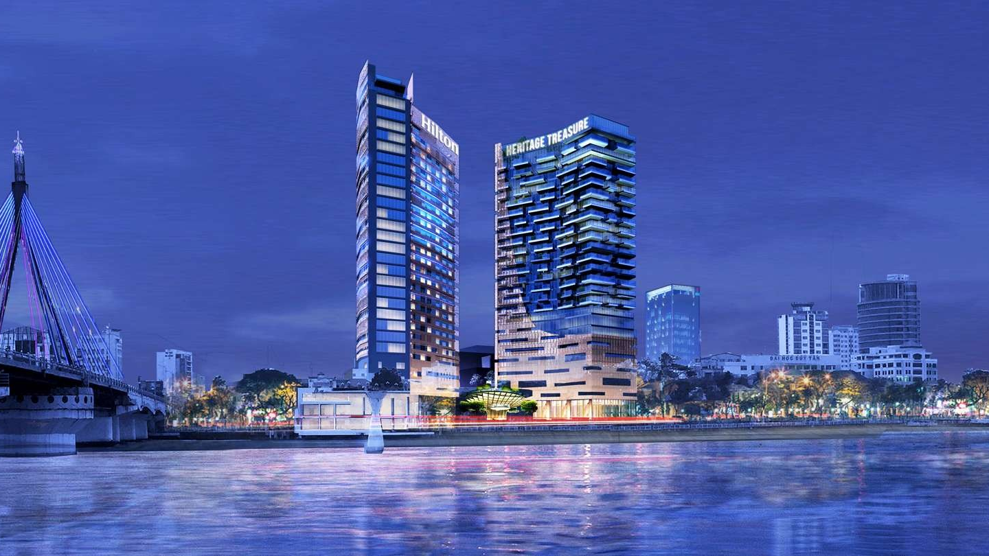 Thiết kế nội thất sang trọng của căn hộ Hilton Bạch Đằng