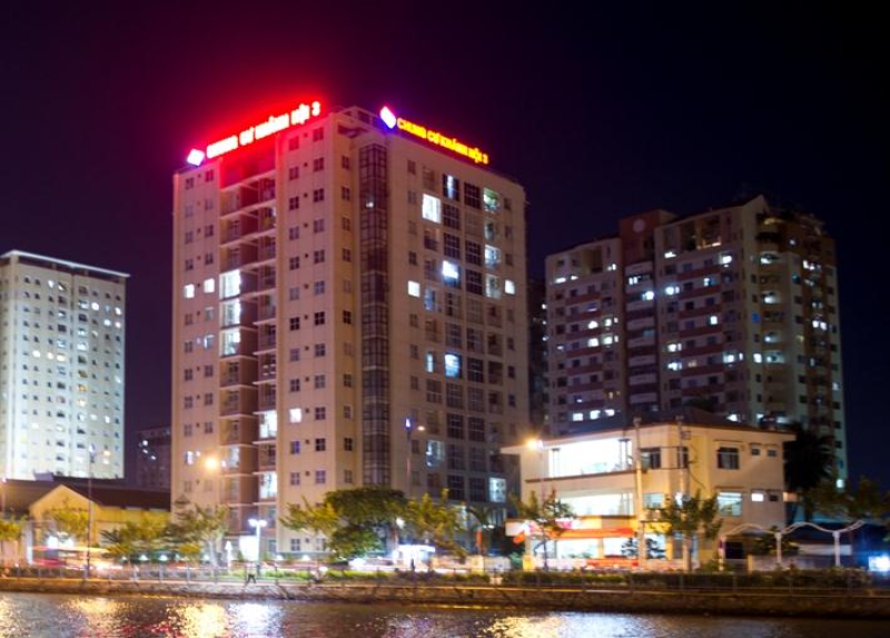 Thiết kế nội thất hiện đại tại căn hộ chung cư Khánh Hội 3