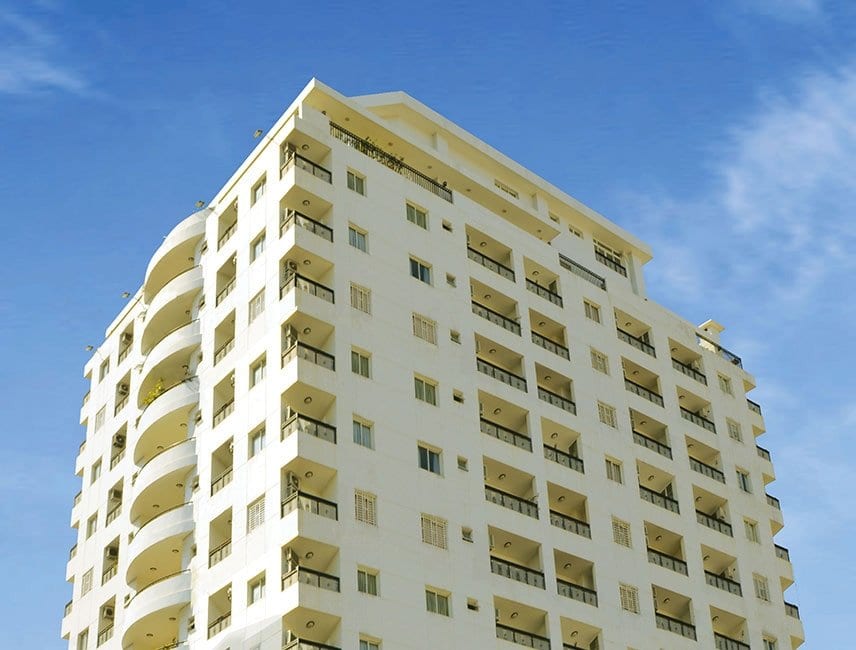 Hành lang và không gian sinh hoạt tại chung cư Sao Mai