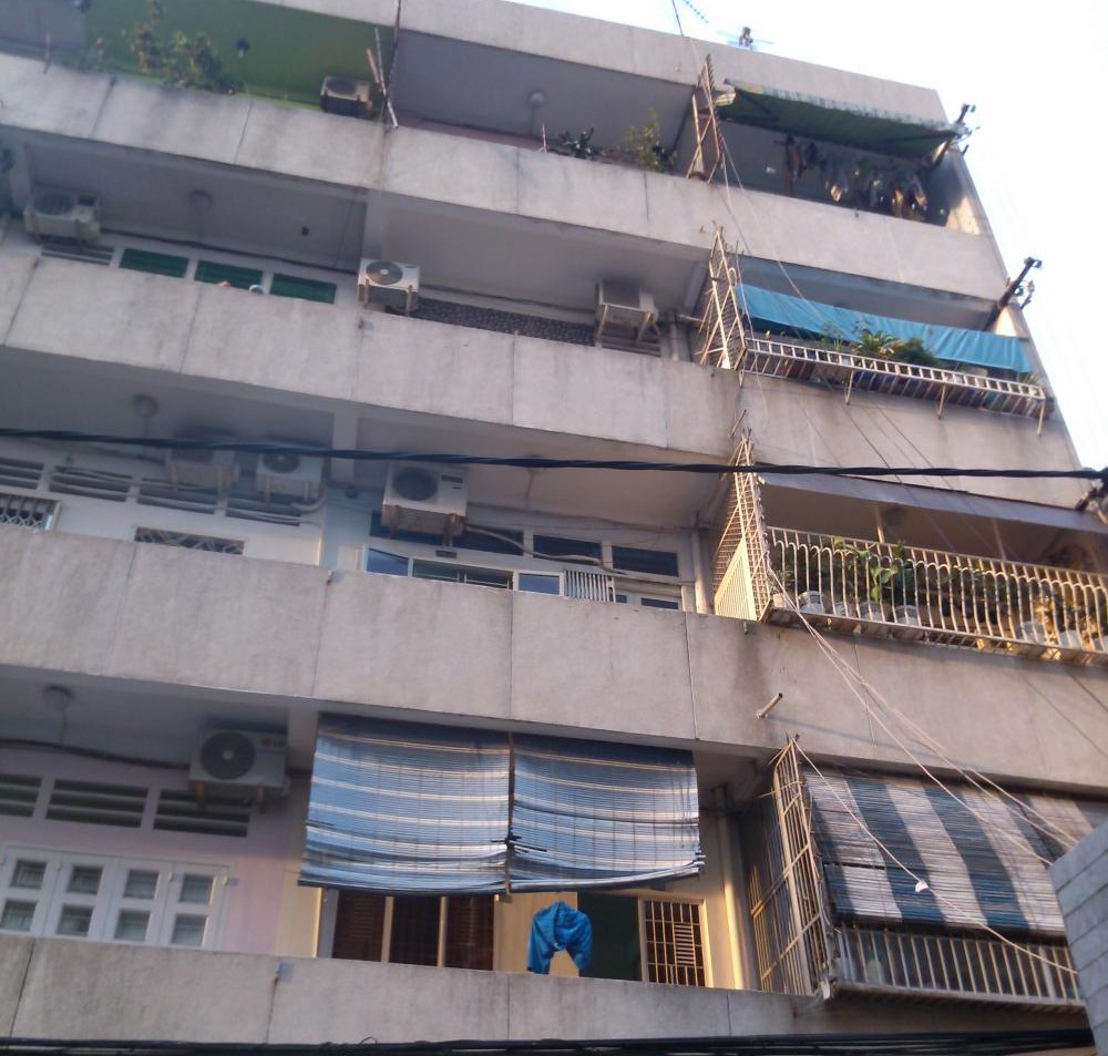 Bên trong một căn hộ đã được cải tạo tại chung cư Trần Quốc Thảo