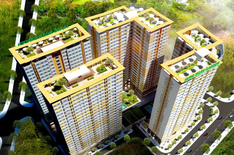 Thiết kế nội thất căn hộ Hưng Ngân Garden