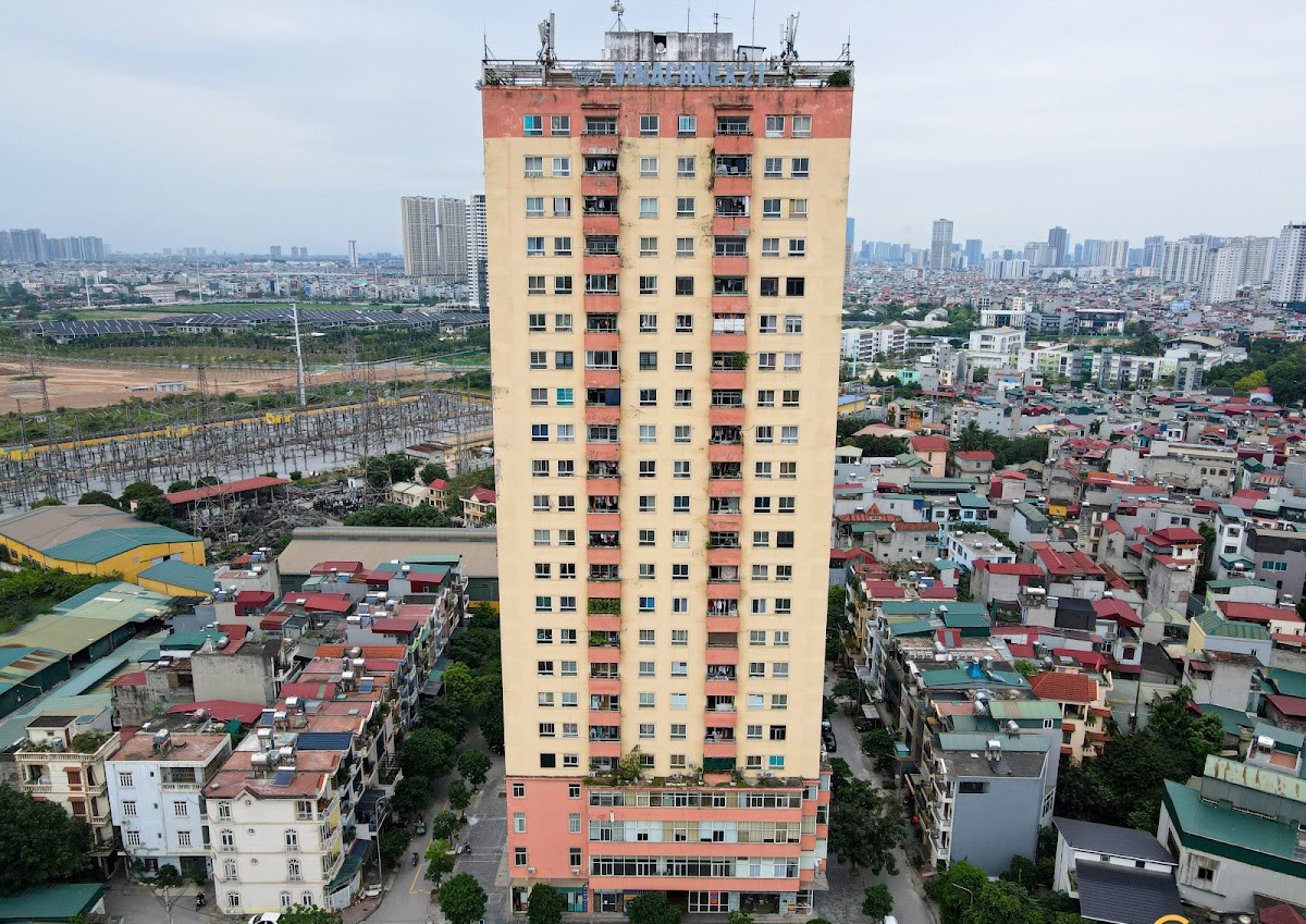 Toàn cảnh Chung cư Vinaconex 21, KĐT Văn Khê, Hà Đông