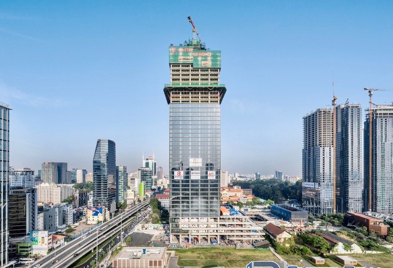 Phối cảnh The Sun Tower tại Ba Son, Quận 1