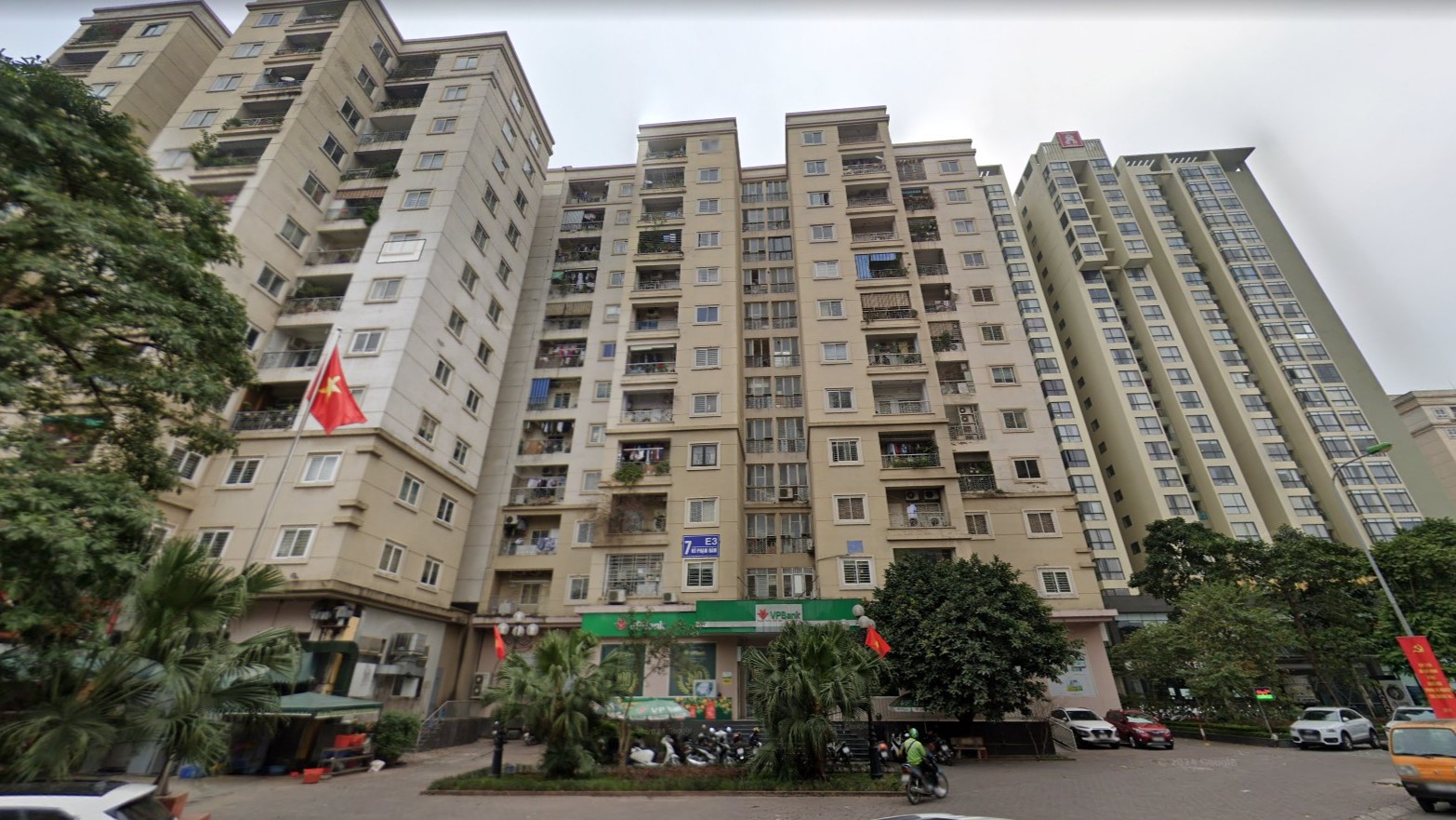 Không gian sống bên trong một căn hộ tại E3B Yên Hòa