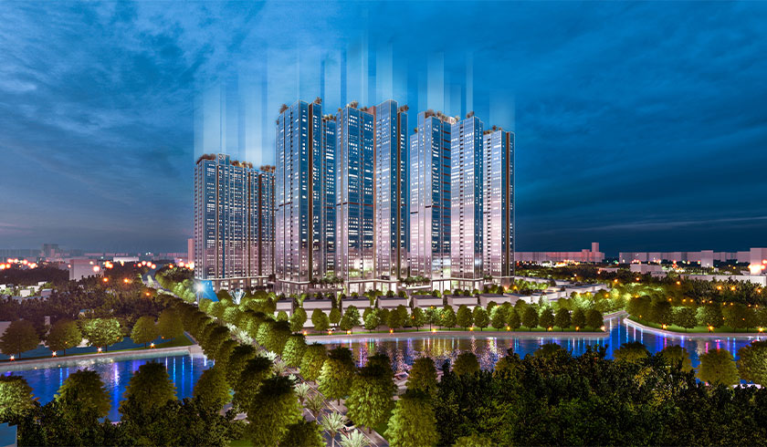 Nội thất dát vàng đẳng cấp tại căn hộ Sunshine Sky City