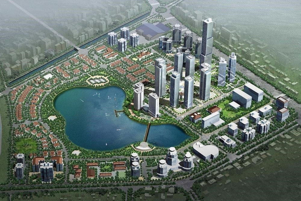 Không gian xanh tại Thành phố Giao Lưu