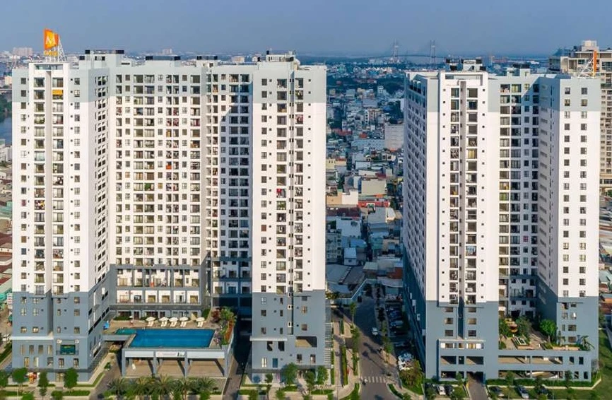 Toàn cảnh dự án M-One Nam Sài Gòn với 2 tòa tháp hiện đại
