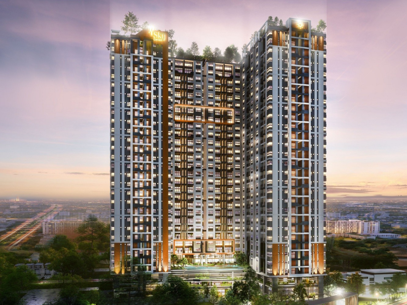 Toàn cảnh dự án căn hộ cao cấp Phú Đông Sky Garden