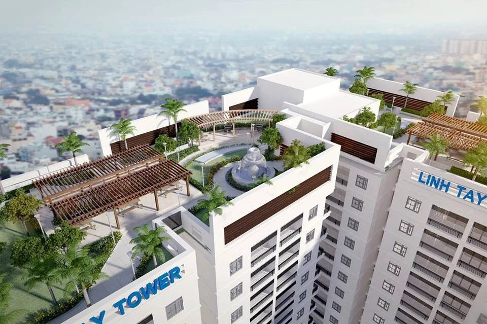 Khu vực xung quanh chung cư Linh Tây Tower
