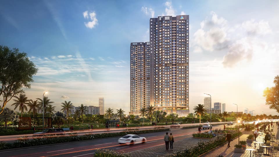 Phối cảnh tổng thể dự án Opal Skyline Thuận An