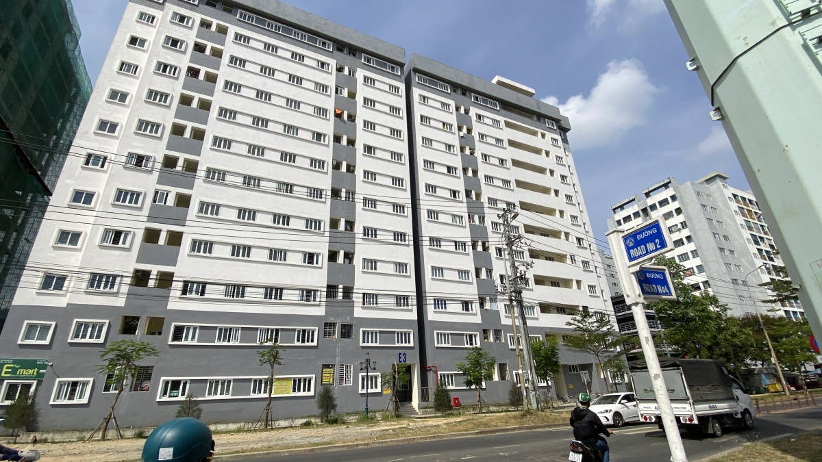Không gian sống tại chung cư Chợ Hòa Khánh