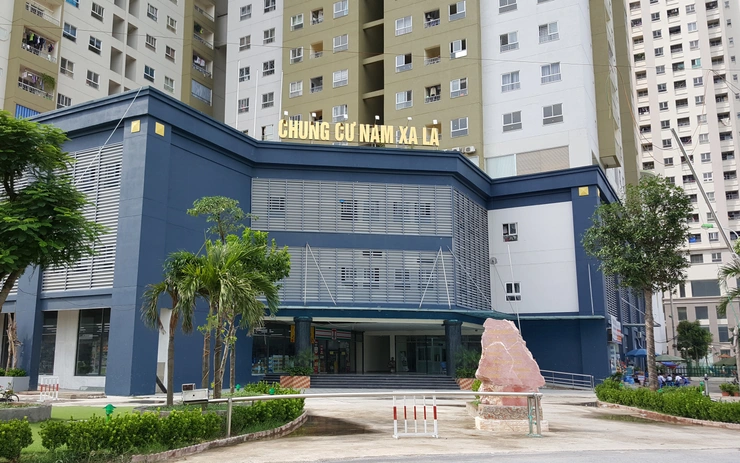 Toàn cảnh chung cư Nam Xa La, Hà Đông