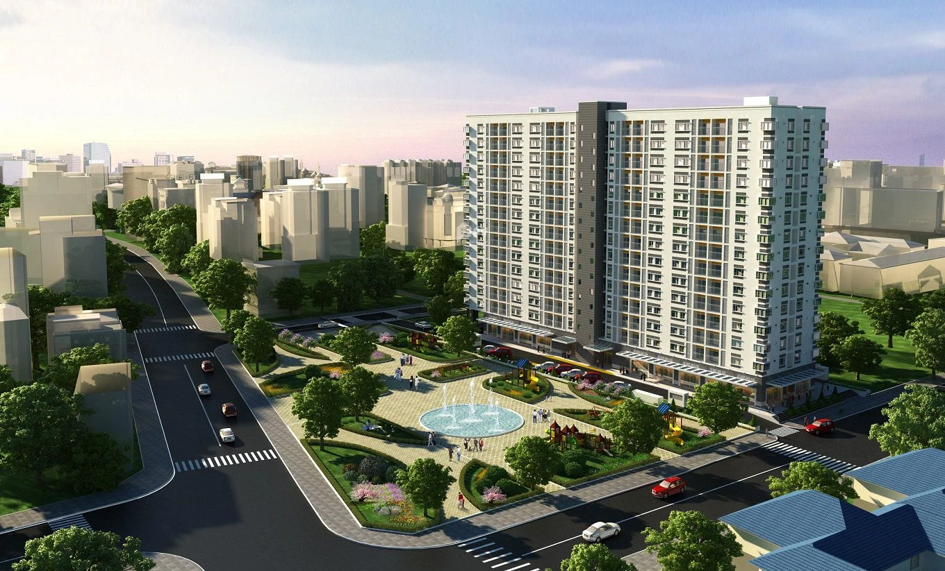 Toàn cảnh chung cư Carillon 2 quận Tân Phú