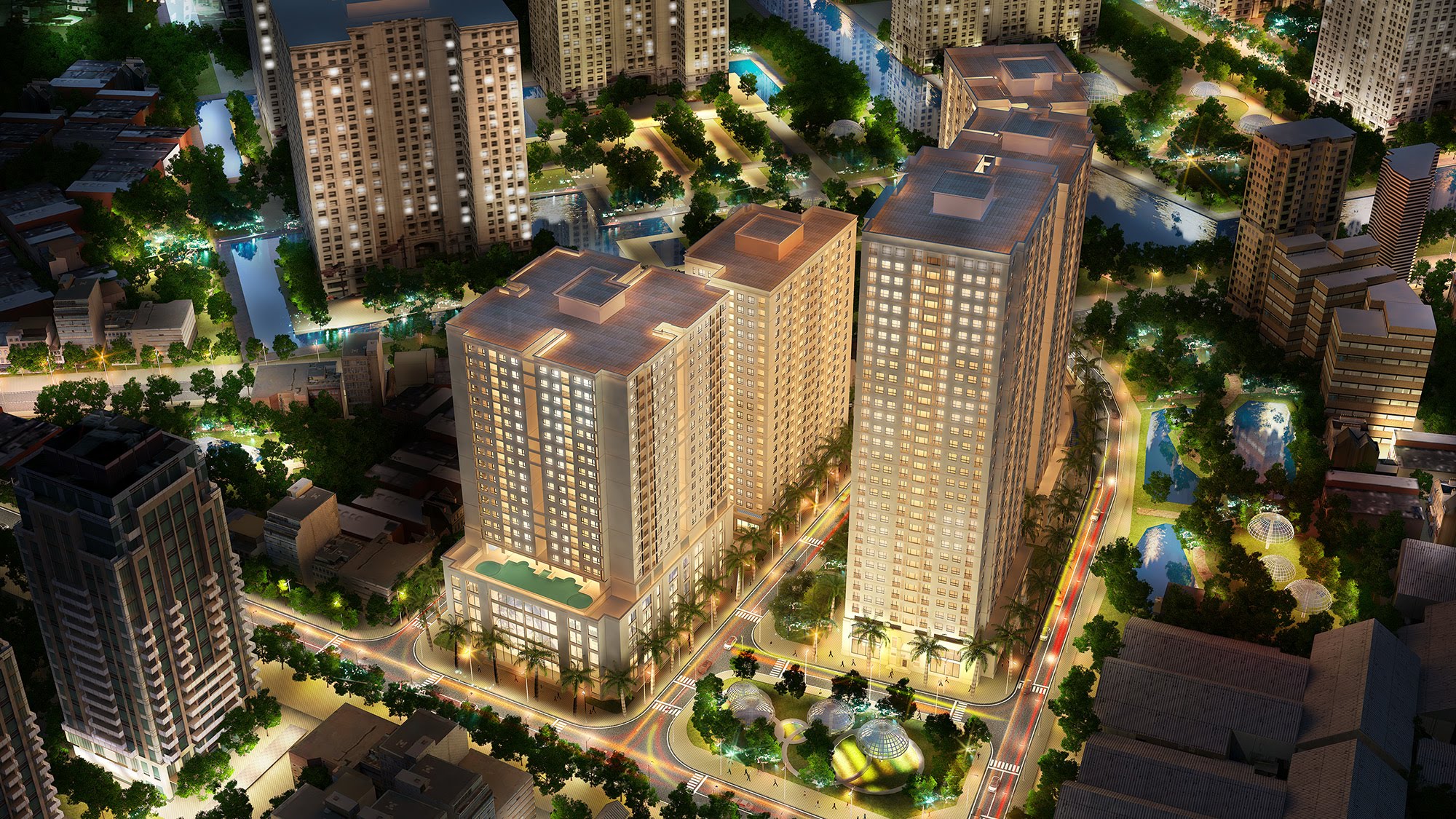 Thiết kế nội thất căn hộ chung cư New Horizon City