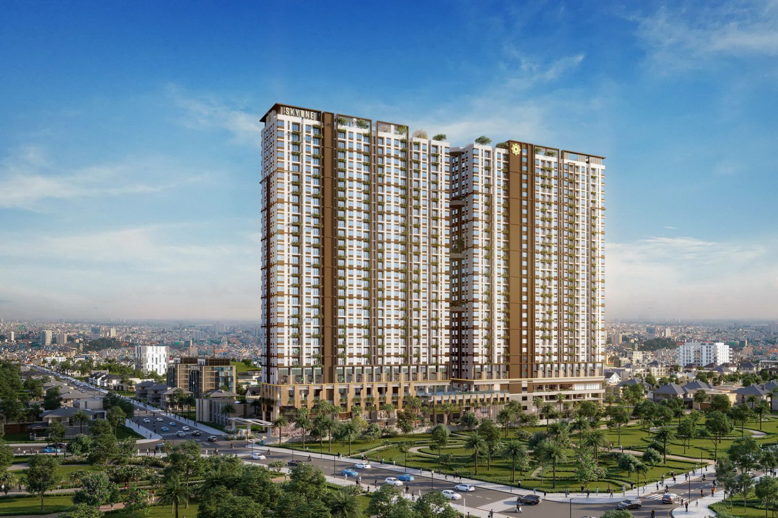 Thiết kế nội thất căn hộ Phú Đông SkyOne tối ưu diện tích