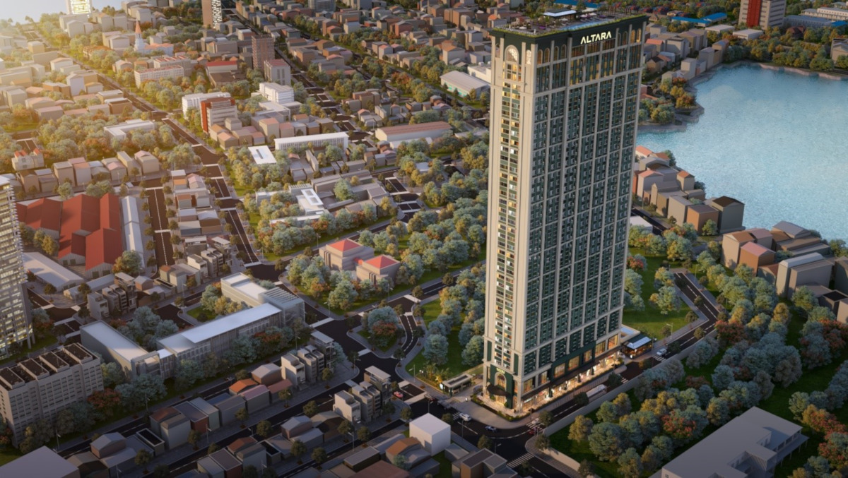 Nội thất sang trọng tại căn hộ Altara Residences