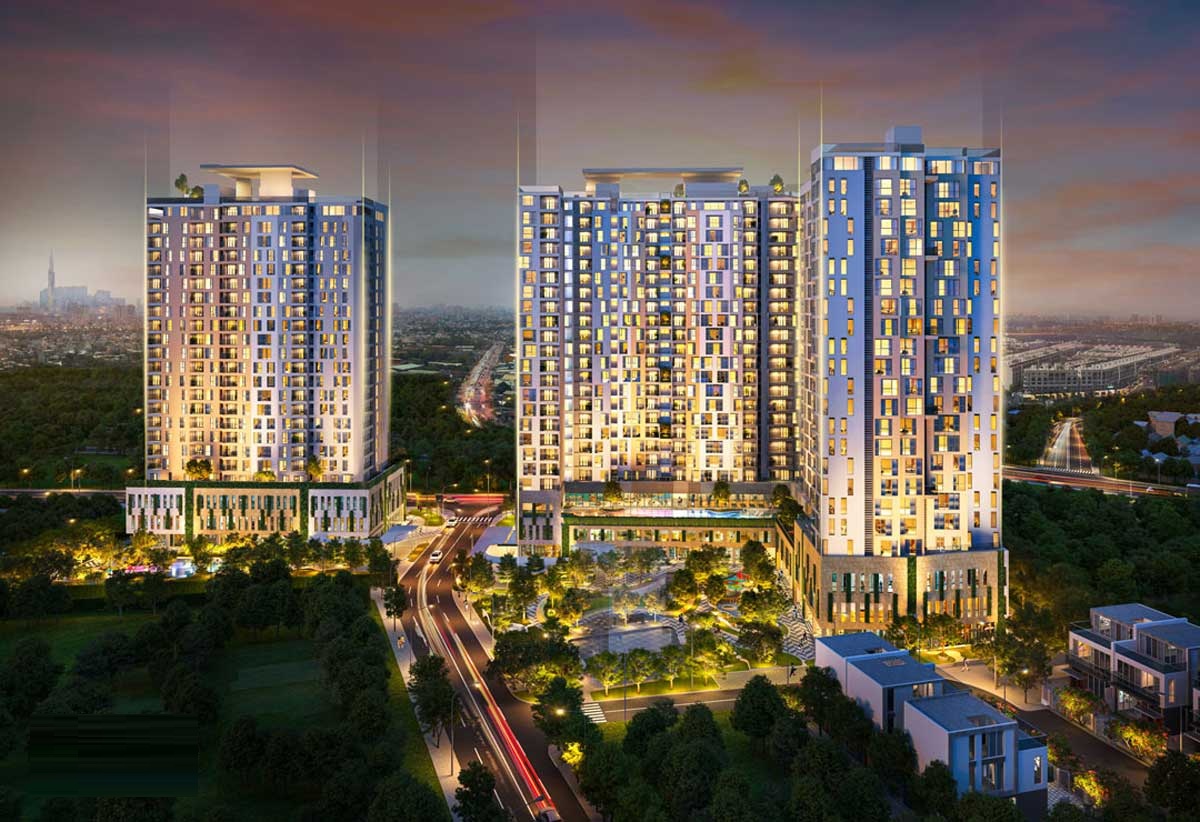 Khu vực xung quanh chung cư Urban Green