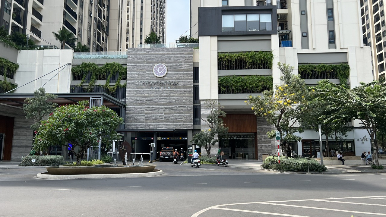 Toàn cảnh dự án Hà Đô Centrosa Garden Quận 10