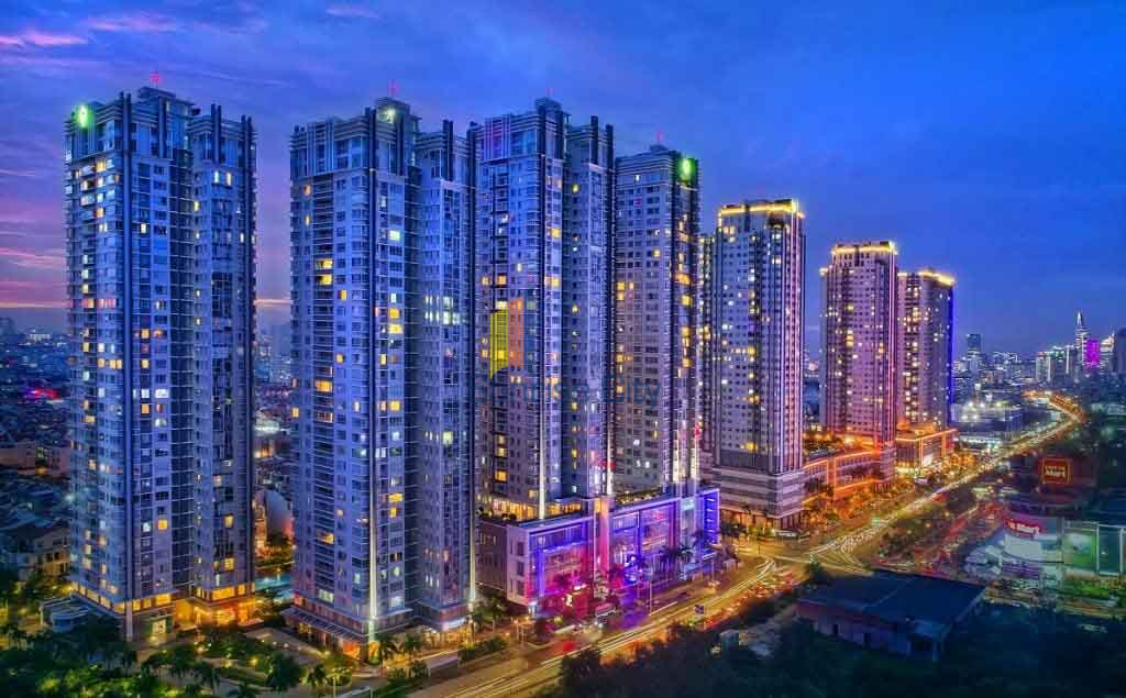 Khu vực xung quanh chung cư Sunrise City Quận 7