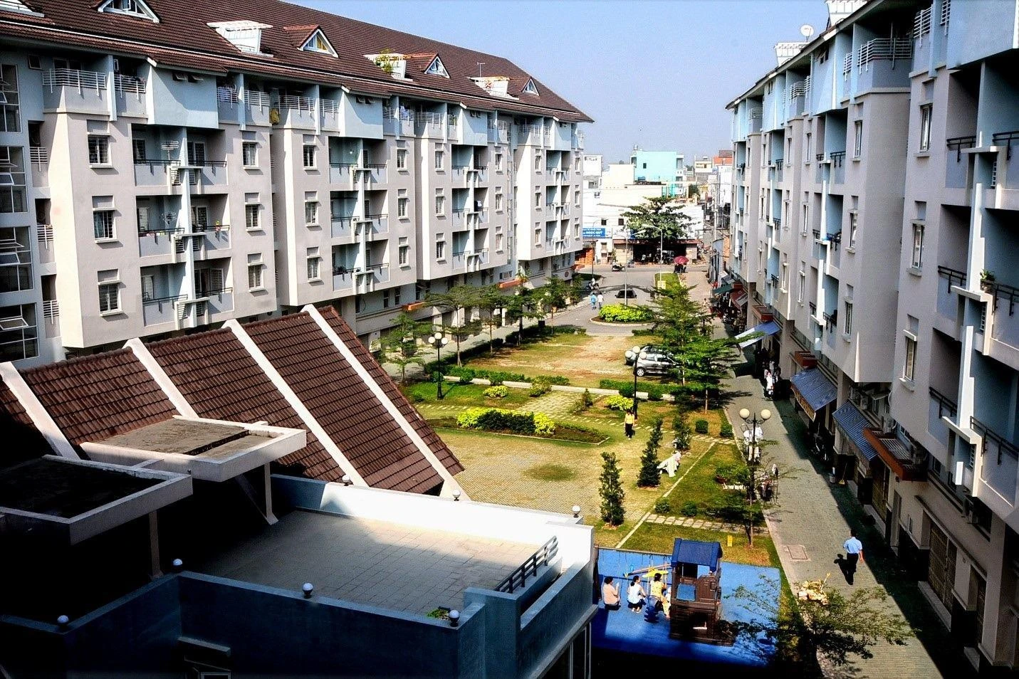 Toàn cảnh chung cư EHome 1