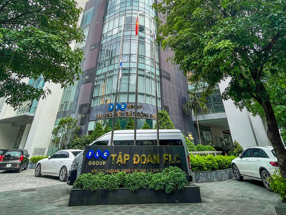 Toàn cảnh tòa tháp đôi FLC Landmark Tower tại Mỹ Đình