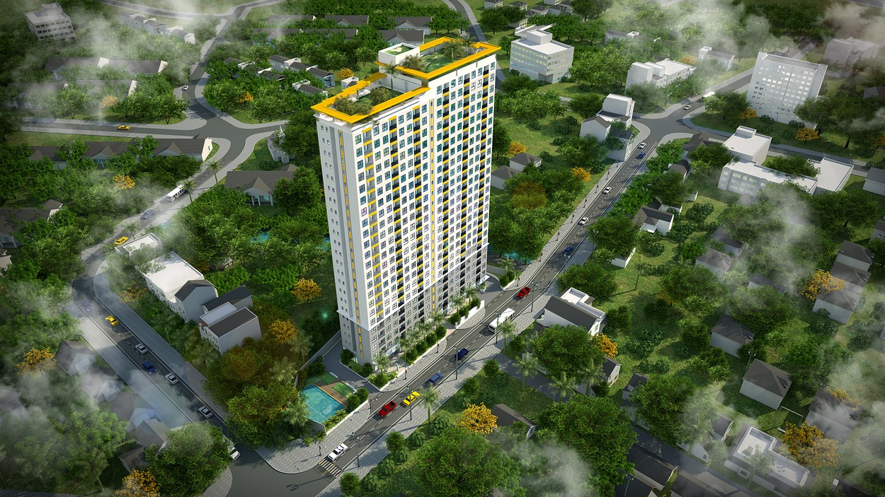 Thiết kế căn hộ Bcons Bee với không gian thoáng đãng