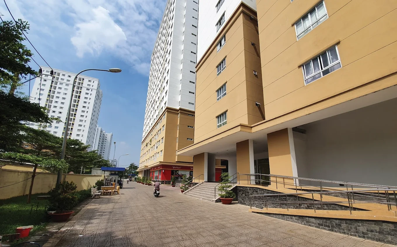 Khu vực xung quanh chung cư IDICO Tân Phú